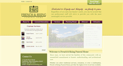 Desktop Screenshot of frenchandrising.com